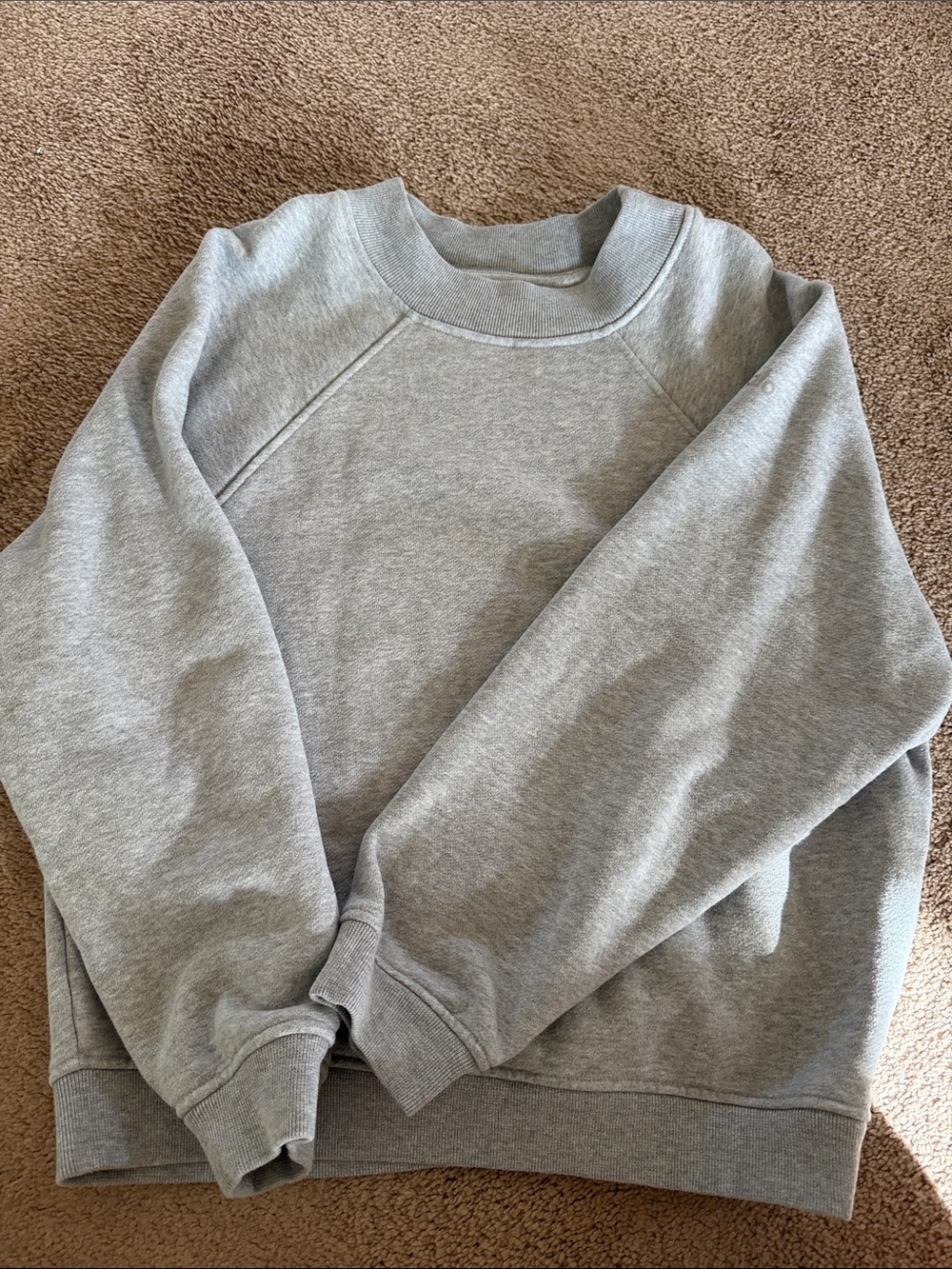Alo Gray Crewneck Sweatshirt